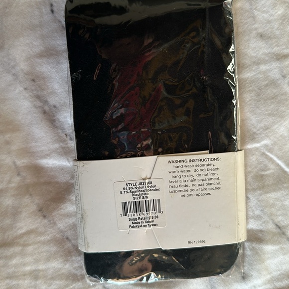 Jessica Simpson two tone tights with bow motif - Picture 2 of 2